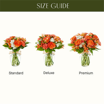 Apricot Glow Bouquet –  Atkinson Florist, Thornhill ON