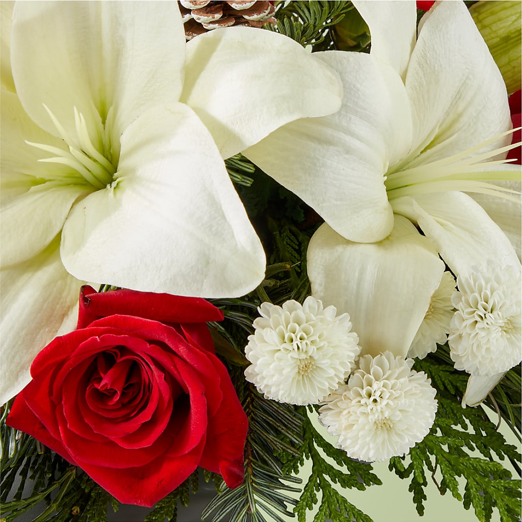 Seasonal Festivities Centerpiece –  Atkinson Florist, Thornhill ON