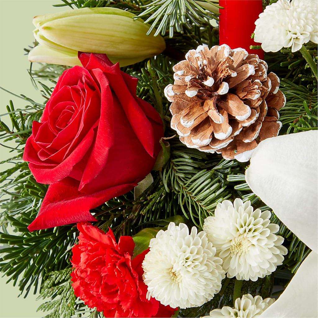 Seasonal Festivities Centerpiece –  Atkinson Florist, Thornhill ON