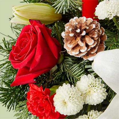 Seasonal Festivities Centerpiece –  Atkinson Florist, Thornhill ON
