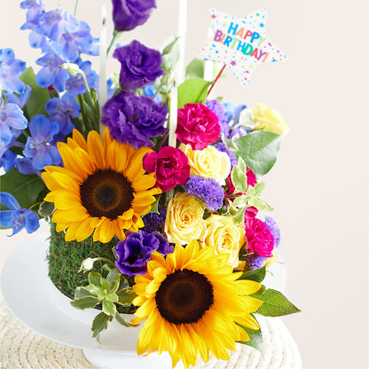 Star of the Day Floral Cake –  Atkinson Florist, Thornhill ON