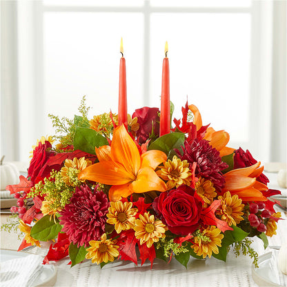 Autumn's Embrace Centerpiece –  Atkinson Florist, Thornhill ON