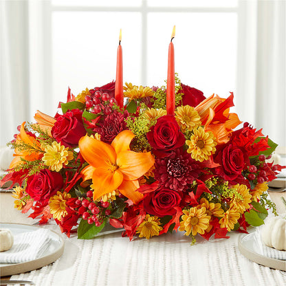 Autumn's Embrace Centerpiece –  Atkinson Florist, Thornhill ON