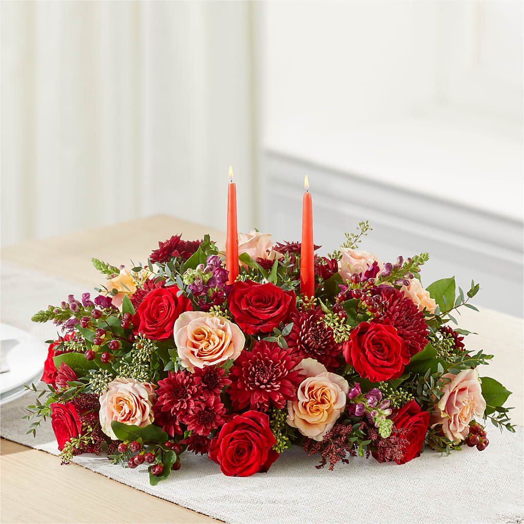 Most Thankful Centerpiece –  Atkinson Florist, Thornhill ON